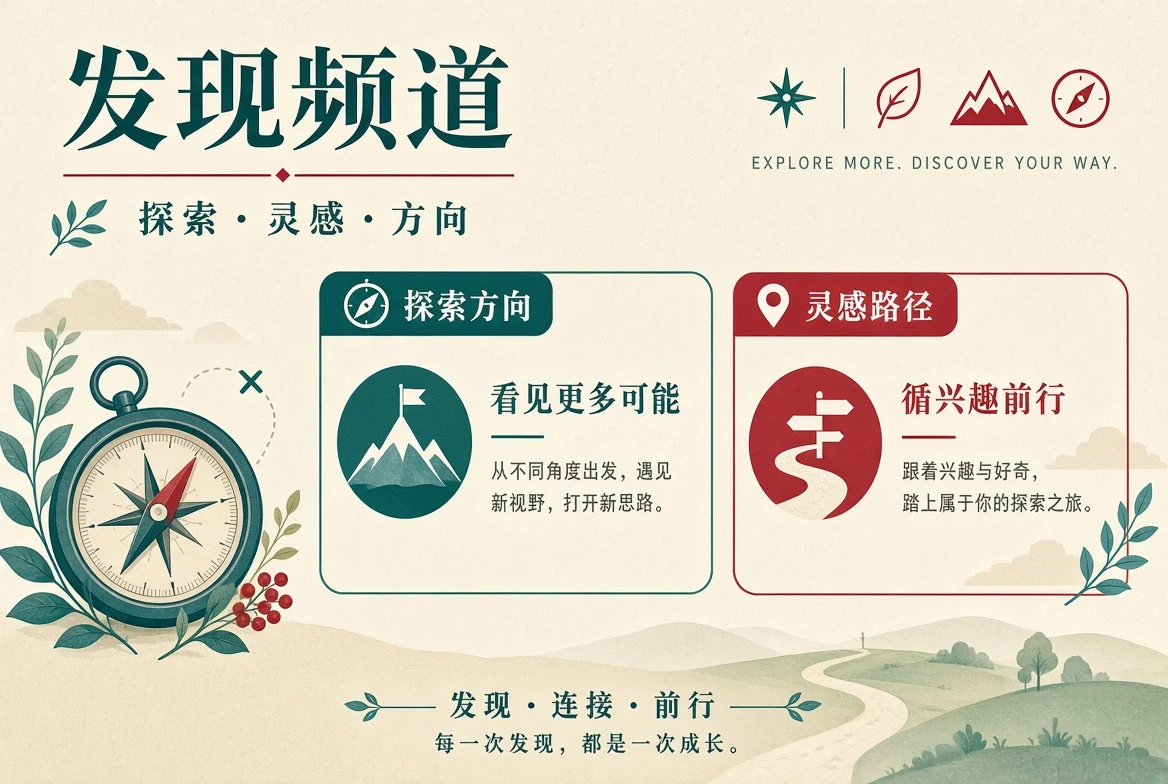 跨栏目阅读与内容发现导览