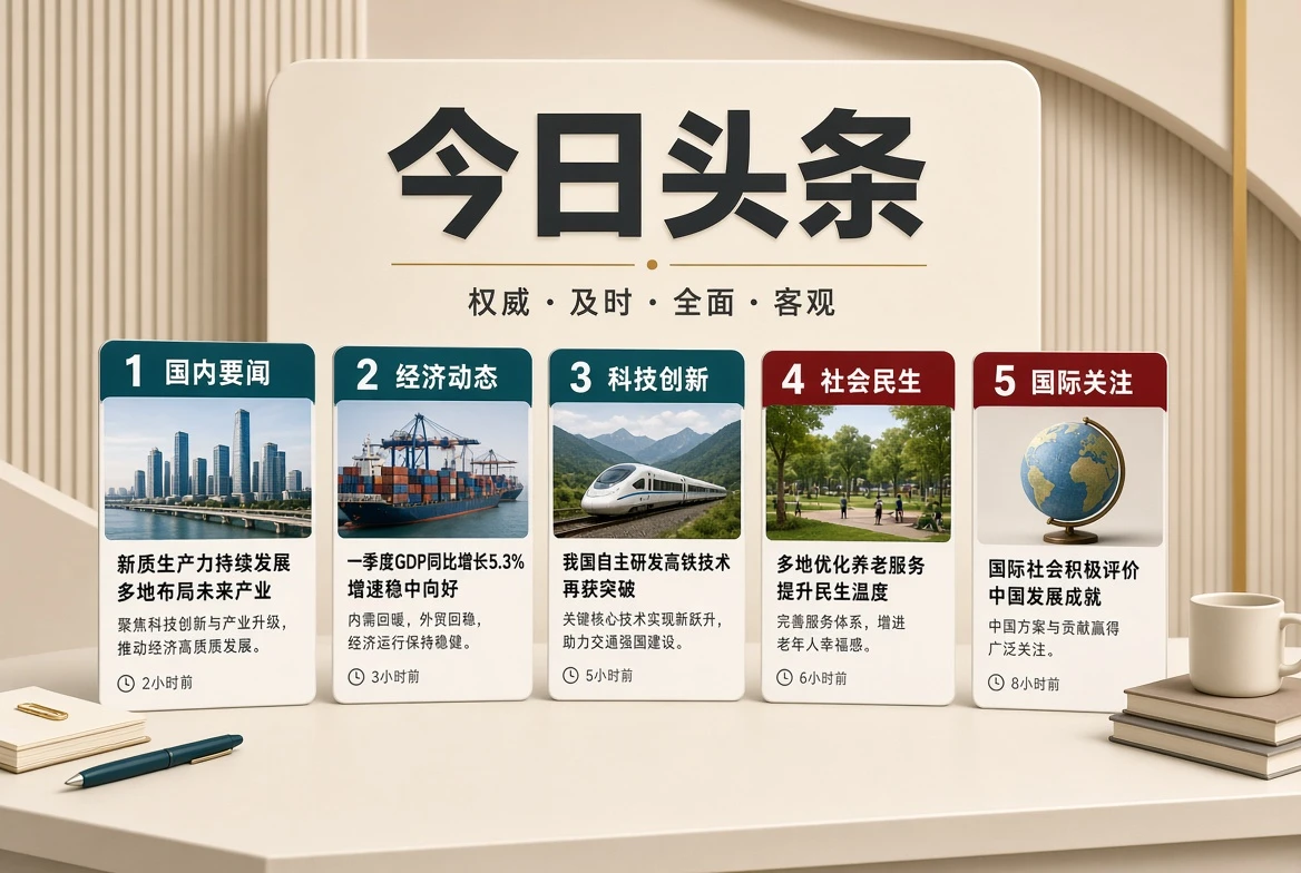 今日头条的视觉导览